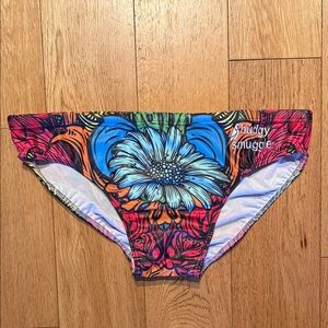 Budgy Smuggler Tropical Swim Briefs – 34” Waist (L) – Unworn